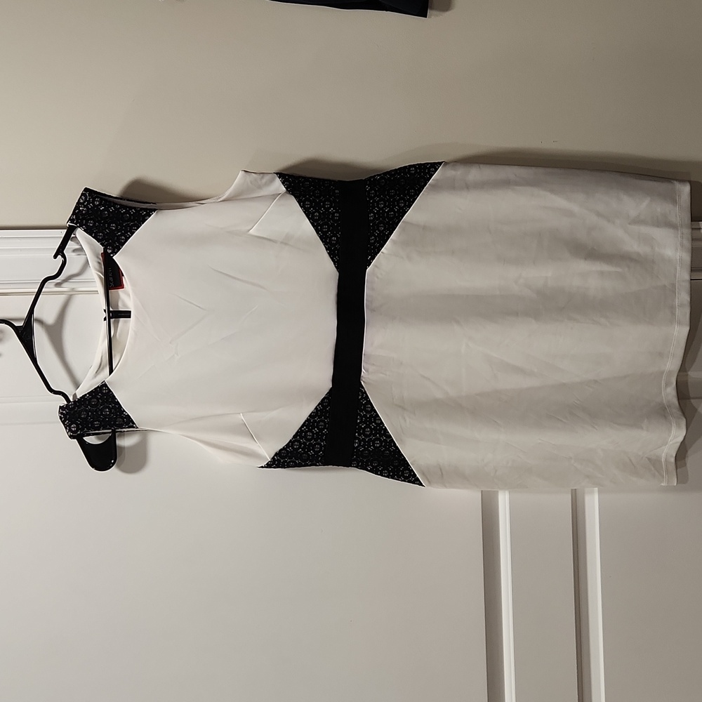 Scarlett Black and White Lace Dress